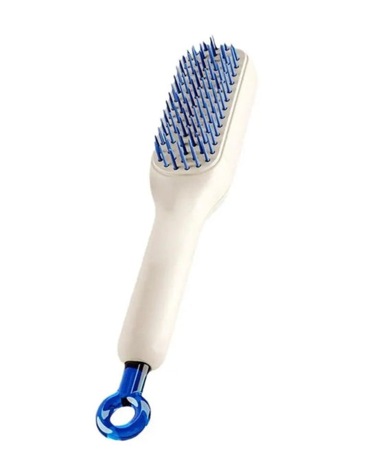 Brosse à cheveux autonettoyante